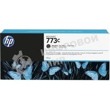 Картридж струйный HP 773C (C1Q37A) черный матовый для HP Designjet Z6600/Z6800 (775мл)