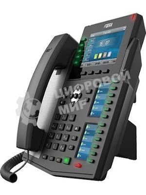 Телефон IP Fanvil X6U черный