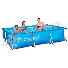 Бассейн Bestway каркасный прямоугольный Steel Pro 300х201х66 см, 3300л., 56404 Bestway