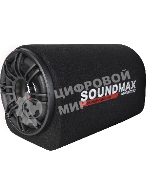 Сабвуфер автомобильный Soundmax SM-SW0801A 150Вт активный (20см/8
