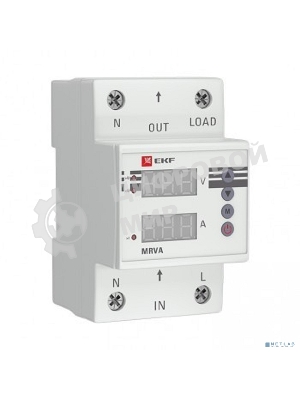 Реле напряжения и тока с дисплеем MRVA 25A EKF PROxima MRVA-25A