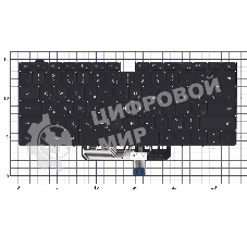 Клавиатура для ноутбука Huawei matebook D 14 черная