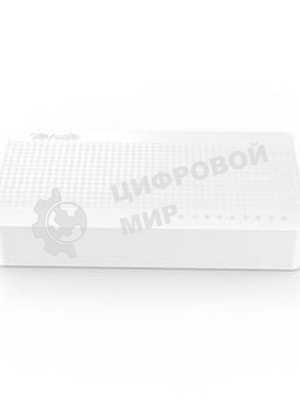 Коммутатор настольный неуправляемый Tenda S108 (mini), 8 портов Ethernet 10/100 Мбит/сек, пластиковый корпус