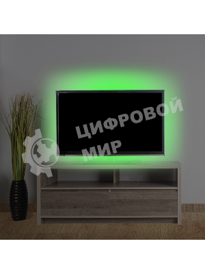 Лента светодиодная с USB коннектором 5 В, 8 мм, IP65, SMD 2835, 60 LED/m, цвет свечения зеленый