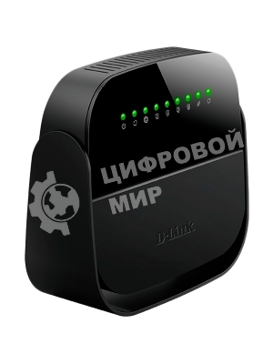 Роутер беспроводной D-Link DSL-2640U/R1A ADSL2+ черный (Annex A)