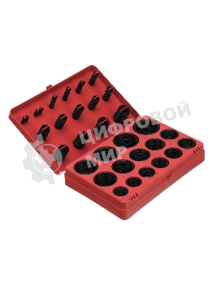 Набор резиновых уплотнительных прокладок Сибртех, D 7 - 53 мм, 404 предметов