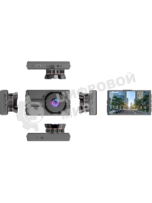 Видеорегистратор Digma FreeDrive 300W, 2560x1440, 3