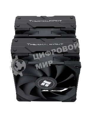 Устройство охлаждения(кулер) Thermalright Peerless Assassin 120 Soc-AM5/AM4/1151/1200/1700 черный 4-pin 25.6dB Al+Cu 750gr Ret (PA120-BLACK)