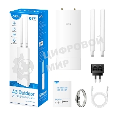 Точка доступа Outdoor 4G LTE Cat 6 AC1200 Wi-Fi Gigabit Router