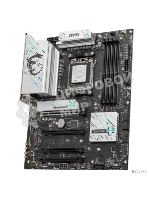 Материнская плата MSI B850 GAMING PLUS WIFI SocketAM5 AMD B850 4xDDR5 ATX AC`97 8ch(7.1) 5Gigabit RAID+DP