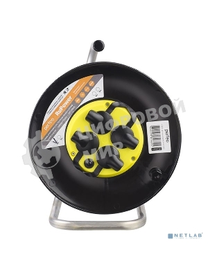 Удлинитель на катушке PERFEO (PF_B4674) RU POWER на катушке, б/з, 4 гн-30 м