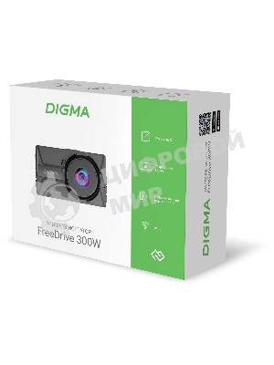 Видеорегистратор Digma FreeDrive 300W, 2560x1440, 3