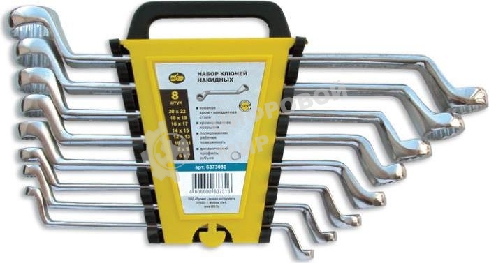 Набор накидных ключей Sparta (6 - 22 мм) 8 шт.