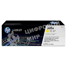 Картридж лазерный HP CE412A желтый для CLJ Pro 300 Color M351/Pro 400 Color M451/Pro 300 Color MFP M375/Pro 400 Color MFP M475 2 600 стр.