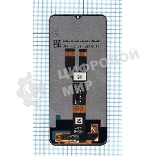 Дисплей для Realme C21/C11 2021 черный