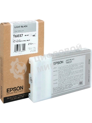 Картридж струйный Epson C13T603700 серый (220 мл) для Epson St Pro 7800/9800/7880/9880