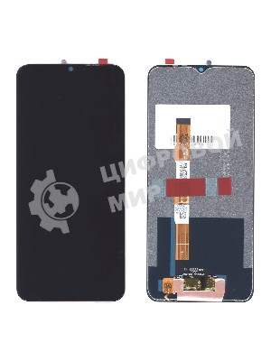 Дисплей для Vivo Y22 (V2207) в сборе с тачскрином черный orig