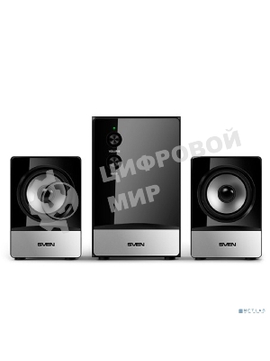 Акустическая система SVEN MS-90 черный (2x2.5W+ сабвуфер 5W, дерево)