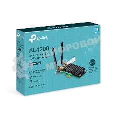 Адаптер TP-Link ARCHER T4E AC1200 Двухдиапазонный Wi-Fi адаптер PCI Express