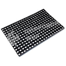 Коврик Vortex резина 50x100 см черный (20098)