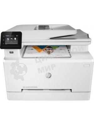 МФУ лазерное HP Color LaserJet Pro M283fdw (7KW75A), A4, цветной, печ. до 21 стр/мин., скан. до 26 стр/мин. (ч/б) 22 стр/мин. (цвет), 600 x 600 dpi (печать) 300x300dpi (скан), USB, RJ-45, Wi-Fi, Air Print, Mopria
