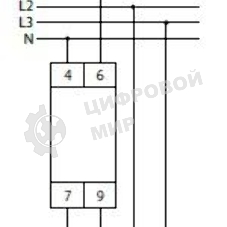 Указатель напряжения LK-713 3 зел. светодиода (сигнализация наличия 3ф 35мм 3х400/230+N IP20 монтаж на DIN-рейке) F&F EA04.007.002
