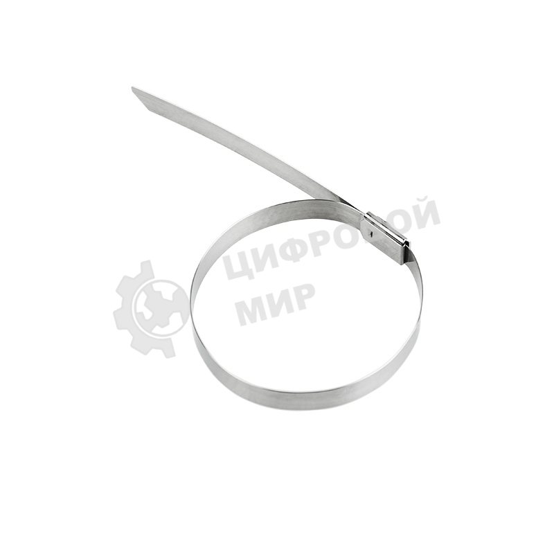 Хомут-стяжка стальной Rexant 200x7,9 мм, упаковка 100 шт.