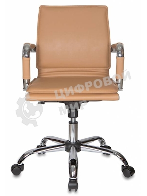 Кресло Бюрократ CH-993-Low/Camel светло-коричневый, экокожа