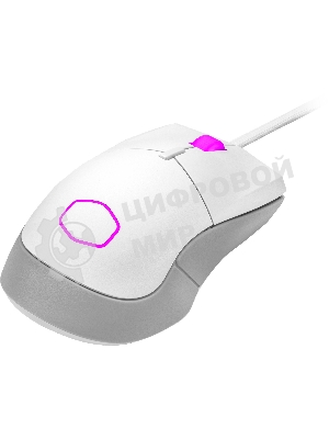 Мышь проводная Cooler Master MM-310-WWOL1 белый, 12000 dpi, USB Type-A, кнопки - 6
