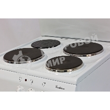 Плита электрическая De Luxe 5003.17Э белый, конфорок 3 электрических, духовка 46 л, 50 см x 85 см x 50 см