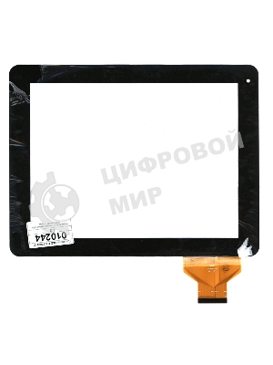 Сенсорное стекло (тачскрин) QSD E-C97001-01, черное