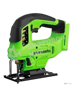 Лобзик электрический аккумуляторный GreenWorks GD24JS90, 24V, бесщеточный без АКБ и ЗУ (3601707)