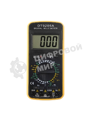 Мультиметр Ресанта DT 9205A 61/10/506 3,5 разр ж/к дисплей, 32 режимов