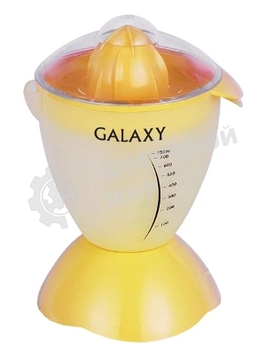 Соковыжималка Galaxy GL 0852 красный/прозрачный, цитрусовая, 50 Вт, 1000 мл, механическое