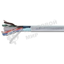 Кабель витая пара Rexant U/UTP cat.5e 1х2х24AWG solid CU PVC сер. (м)