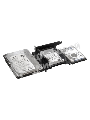 Салазки (переходник) ExeGate EX292548RUS HD-22O13TbM металлические для установки 2xHDD/SSD 2.5