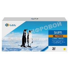Картридж лазерный G&G GG-CF362A желтый (5000 стр.) для HP CLJ M552dn/M553dn/M553N/M553x