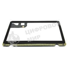 Сенсорное стекло (тачскрин) для Asus Q304 Q304U Q304UA, черное с рамкой