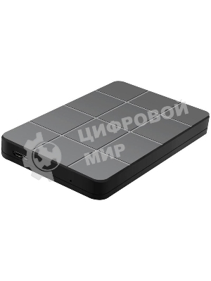 Внешний корпус для HDD AgeStar 3UB2P1 SATA III пластик черный 2.5