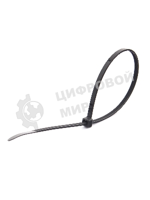 Стяжки NYT-250x3.6В пластиковые 250 мм х 3.6 мм, черные (100 шт.)