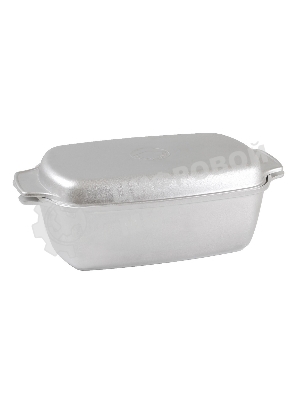 Гусятница алюминиевая с крышкой Kukmara 5,5 л