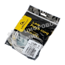 Патч-корд LSZH UTP Cablexpert PP31-1.5M cat.5e, 1.5м, литой, многожильный, серый