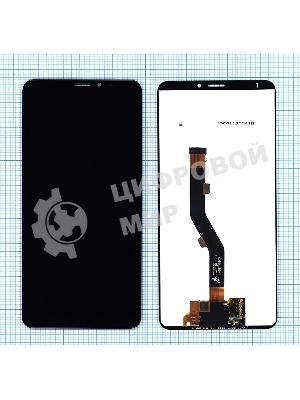 Дисплей для Meizu Note 8, черный
