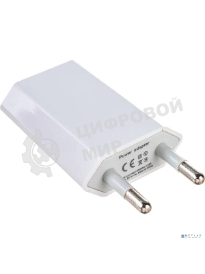 Сетевое зарядное устройство Rexant iPhone/iPod USB белый (СЗУ) (5 V, 1000 mA)