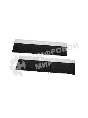 Комплект щеточного ввода в шкаф, универсальный, черный