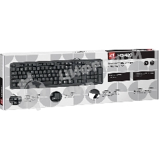 Клавиатура проводная Defender HB-420, USB, черный