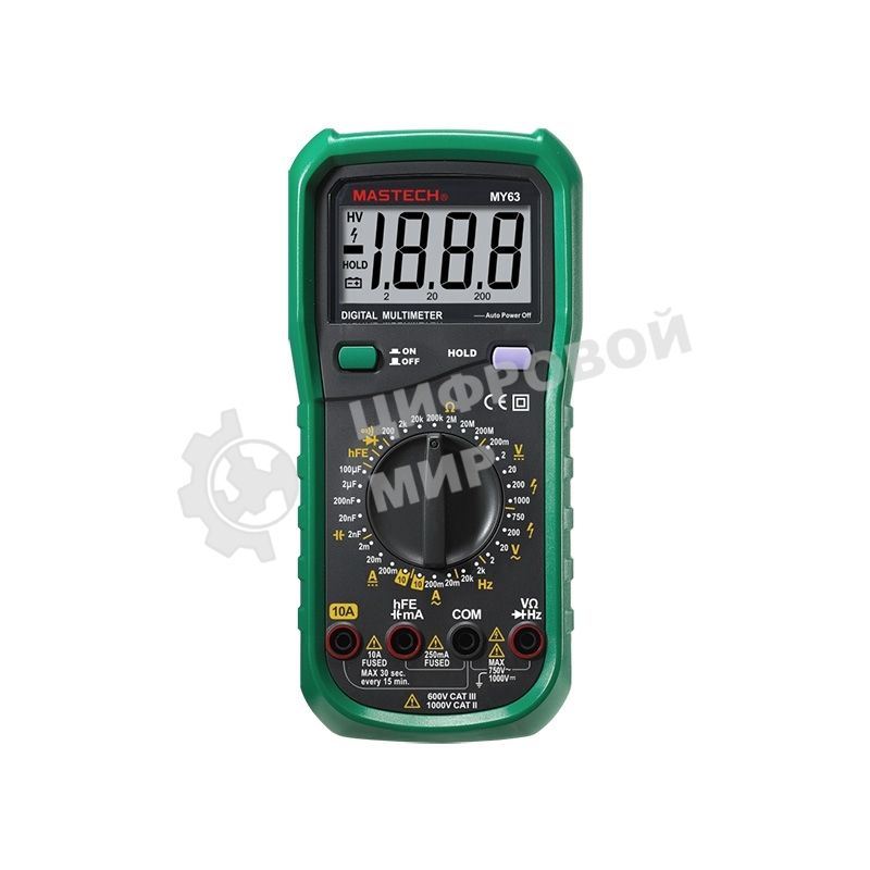 Универсальный мультиметр MY63N MASTECH