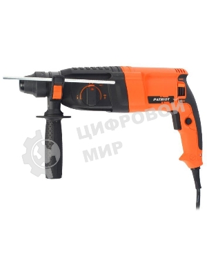 Перфоратор Patriot RH 262 The One Перфоратор 140301325 SDS+, мощность 820 Вт, 2,9 Дж, 4 режима работы, макс.диаметр 26мм, в пластиковом кейсе