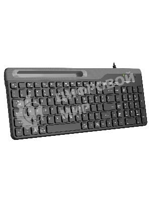 Клавиатура проводная A4Tech Fstyler FK25, USB, черный/серый
