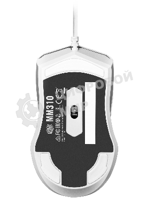 Мышь проводная Cooler Master MM-310-WWOL1 белый, 12000 dpi, USB Type-A, кнопки - 6